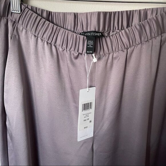 Eileen Fisher Pull-On Straight Leg Polyester Pant - Picture 5 of 5
